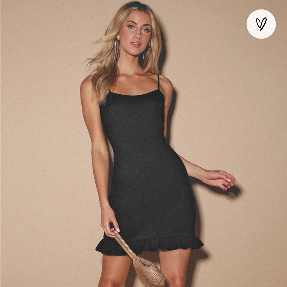 Spoonful of Sass Black Bodycon Mini Dress